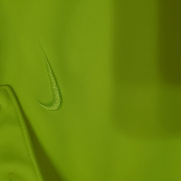 Nike Highlighter Yellow Dri-Fit Golf Polo Shirt size XL - Picture 4 of 6